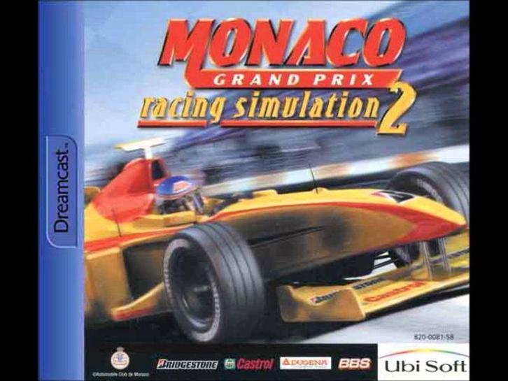 Monaco Grand Prix Racing Simulation 2-Standaard (Sega, Games en Spelcomputers, Games | Sega, Ophalen of Verzenden