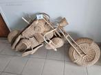 decoratieve rieten motos (2x), Ophalen, Nieuw