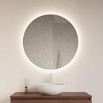 Spiegel Gliss Design Oko Rond LED Verlichting 100cm Incl., Ophalen of Verzenden, Bad