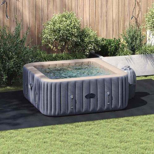 vidaXL Vijvergrondzeil Zwart 420 x 220 cm Polyester, Tuin en Terras, Zwembaden, Nieuw, Verzenden