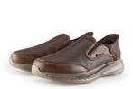 Skechers Instappers in maat 44 Bruin, Kleding | Heren, Schoenen, Bruin, Verzenden, Overige typen, Zo goed als nieuw