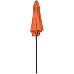 TRUUSK Draaibare Parasol Ø196 cm - Met Knikfunctie - Zeshoek, Tuin en Terras, Verzenden, Nieuw