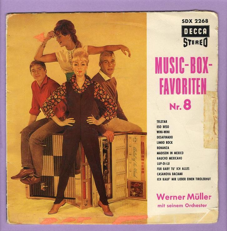 Werner Müller Und Sein Orchester – Music-Box-Favoriten Nr. 8, Cd's en Dvd's, Vinyl Singles, Ophalen of Verzenden