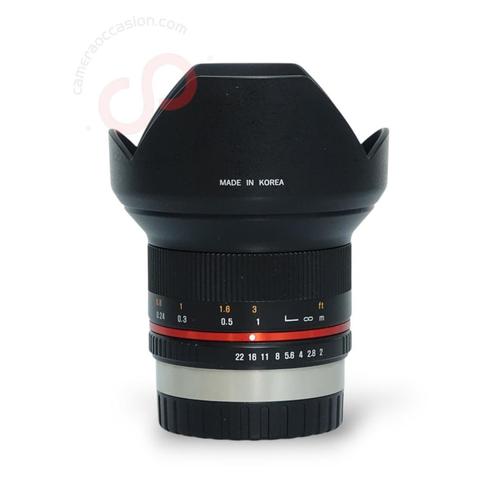 Samyang 12mm 2.0 NCS CS (Fuji X-mount) nr. 3957, Audio, Tv en Foto, Foto | Lenzen en Objectieven, Zo goed als nieuw, Ophalen of Verzenden