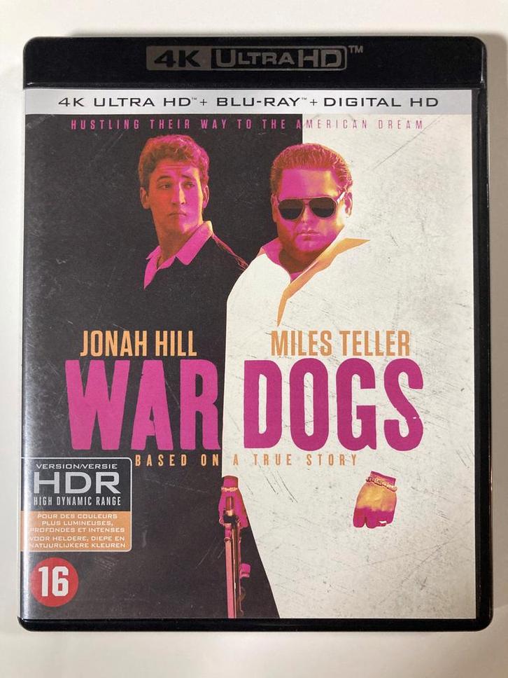 WAR DOGS (4K ULTRA HD + BLURAY), Cd's en Dvd's, Blu-ray, Gebruikt