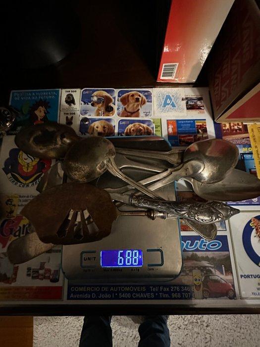 Soeplepel (7) - Zilver, Antiquités & Art, Antiquités | Argent & Or