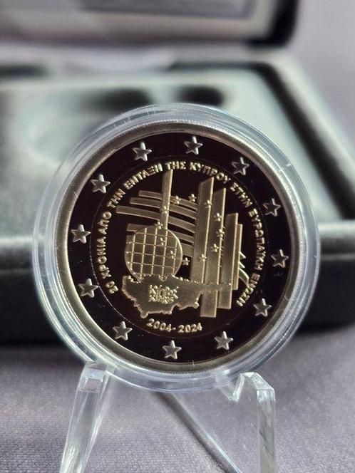 Chypre. 2 Euro 2024 20th Anniversary of Cyprus accession to, Postzegels en Munten, Munten | Europa | Euromunten