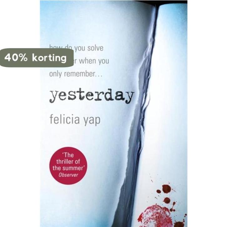 Yesterday 9781472242204 Felicia Yap, Livres, Langue | Anglais, Envoi
