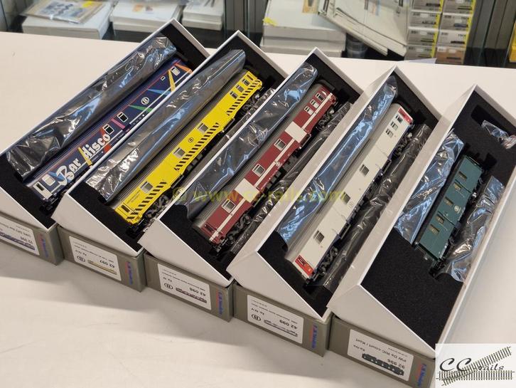 Ls Models wagons 42099 42097 42098 92996 92998 DMS SNCB NMBS, Hobby en Vrije tijd, Modeltreinen | H0, Gelijkstroom of Wisselstroom