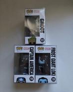 Funko - Funko Pop Groot; Captain America; Frost Giant Loki -