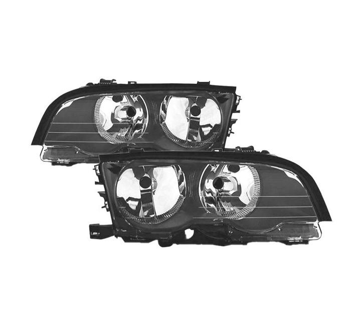 PHARES BMW E46 COUPÉ CABRIO FOND NOIR, Autos : Pièces & Accessoires, Éclairage, Envoi