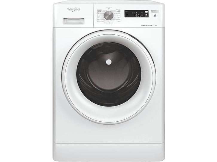 Whirlpool - Wasmachine Voorlader - 7 kg - Wit, Elektronische apparatuur, Wasmachines, 95 cm of meer, Nieuw, Voorlader, Energieklasse A of zuiniger
