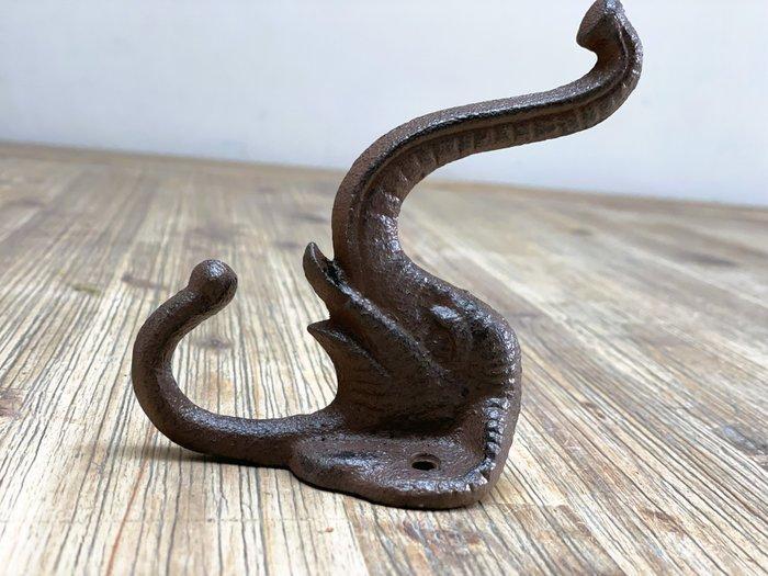 Olifanten haken - Set kapstokhaken (6) - Gietijzer, Antiek en Kunst, Kunst | Designobjecten