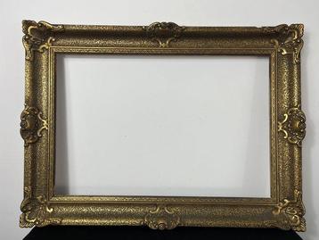 Cadre- Cadre ancien en or élégant en bois - Bois