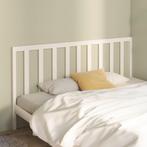 Wit Hoofdbord 186cm Massief | OP = OP | 40% Voordeel, Huis en Inrichting, Slaapkamer | Bedden, Verzenden, Wit, Nieuw, Overige maten