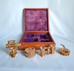 Instruments nautiques - decoratief - Laiton, Bois - 3×
