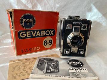 Gevaert Gevabox 6x9 box camera + originele doos