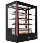 Koelvitrine | PAK | Zwart | +2°C/+6°C | Geforceerd | 4, Verzenden, Nieuw in verpakking