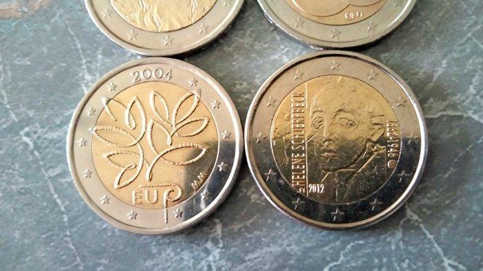 Finland. 2 Euro 2004/2019 (incl. 2 euro Enlargement of the, Postzegels en Munten, Munten | Europa | Euromunten