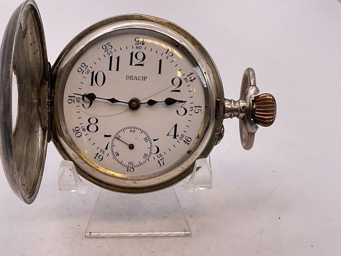 Dracip Occhio di Bue . Argento . Ancre Ligne Droite . 1900 ., Bijoux, Sacs & Beauté, Montres | Hommes