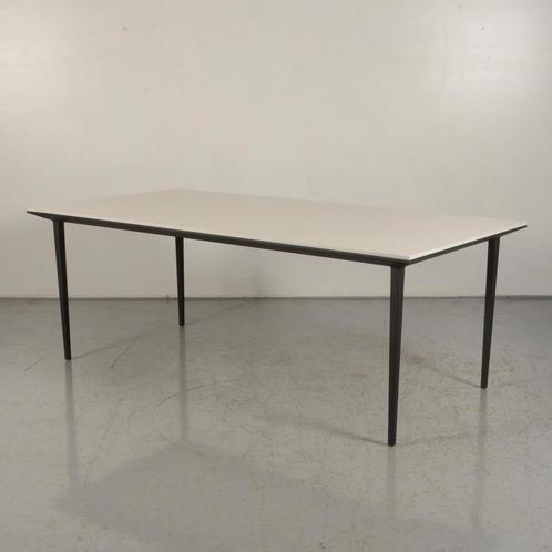 Vergadertafel Solidesk - Wit - 200,5 x 100,5 cm, Zakelijke goederen, Kantoor en Winkelinrichting | Kantoormeubilair en Inrichting