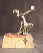 Jonglerende danseres - sculptuur, Art Deco - 23 cm -, Antiek en Kunst