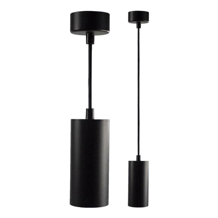 Hanglamp met GU10 fitting | Zwart, Maison & Meubles, Lampes | Suspensions, Envoi