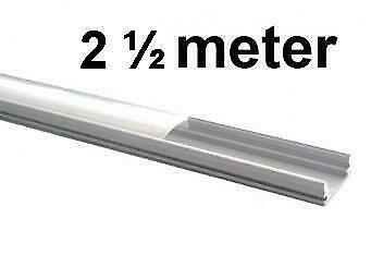 LED Profiel 2,5 meter - 7mm slim - plat model, Doe-het-zelf en Bouw, Metalen, Verzenden