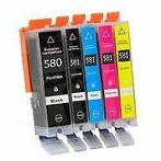 Huismerk Canon pixma TS6250 inktcartridges CLI-581 XL / P..., Informatique & Logiciels, Verzenden