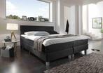 Bed Victory Compleet 200 x 200 Chicago Blue Grey €475,- !, Maison & Meubles, Chambre à coucher | Lits