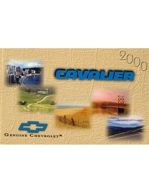 2000 CHEVROLET CAVALIER INSTRUCTIEBOEKJE ENGELS, Auto diversen, Handleidingen en Instructieboekjes