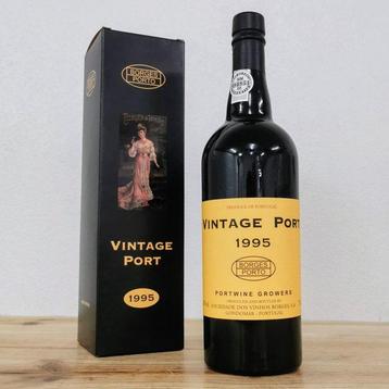 1995 Borges - Vintage Port - Douro - 2 Fles (0,75 liter), Verzamelen, Nieuw