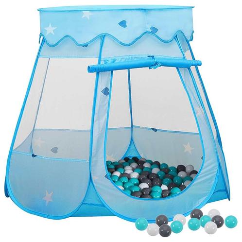 vidaXL Kinderspeeltent met 250 ballen 102x102x82 cm blauw, Kinderen en Baby's, Speelgoed | Buiten | Speeltoestellen, Nieuw, Verzenden