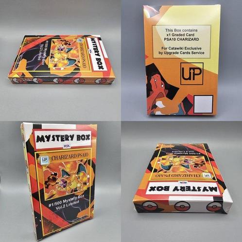 Pokémon - 1 Mystery box - PSA 10! CHARIZARD VOL.2 - 1/500, Hobby en Vrije tijd, Verzamelkaartspellen | Pokémon