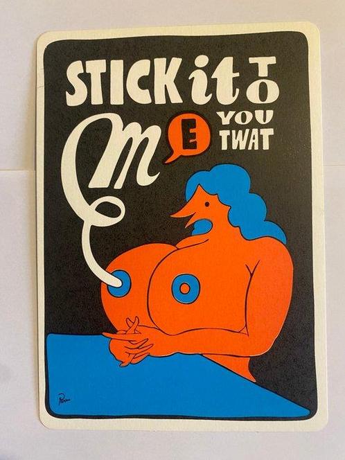 Parra (1976) - Stick it to me you twat & pute, Antiek en Kunst, Kunst | Schilderijen | Modern