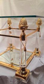 In style of Maison Charles - Salontafel - Glas, Kristal,