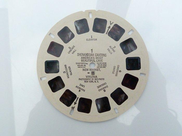 Viewmaster Shenandoah Caverns, schijf 399 maar genummerd als, Verzamelen, Foto-apparatuur en Filmapparatuur