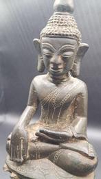 Rare Large Antique Bronze Buddha – Lanna Style,