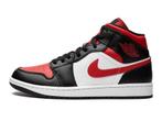 Air Jordan 1 Mid Bred Toe - Maat 37.5 EU, Ophalen of Verzenden, Nieuw