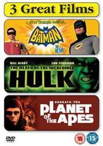 Batman: The Movie/Death of Incredible Hulk/Beneath the, Cd's en Dvd's, Zo goed als nieuw, Verzenden