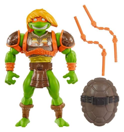 MOTU x TMNT: Turtles of Grayskull Action Figure Michelangelo, Verzamelen, Film en Tv, Ophalen of Verzenden