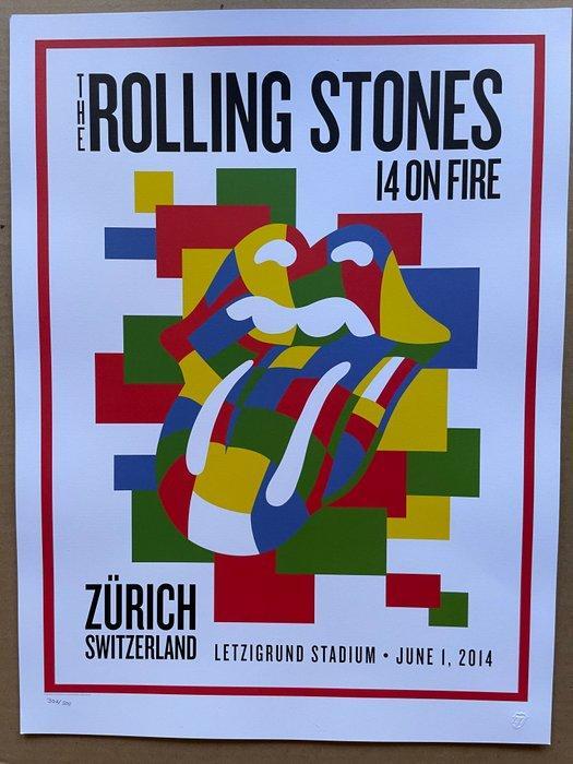 rolling stones - The Rolling Stones - 2 Posters Lithographs, Cd's en Dvd's, Vinyl Singles