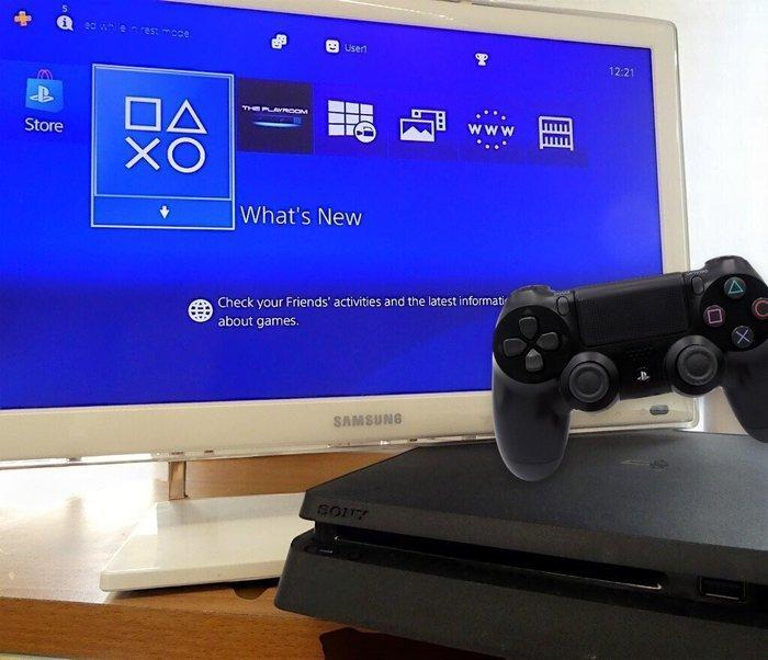 Sony - Playstation 4 (PS4) - Memoria 500GB Slim + Joystick +, Games en Spelcomputers, Spelcomputers | Overige Accessoires
