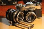 Zeiss Ikon Icarex 35 S BM met Balg + 2x 2,8/50mm Tessar en, Audio, Tv en Foto, Nieuw