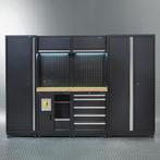 Datona Werkplaatsinrichting PREMIUM met eiken werkblad 285, Doe-het-zelf en Bouw, Ophalen of Verzenden, Nieuw