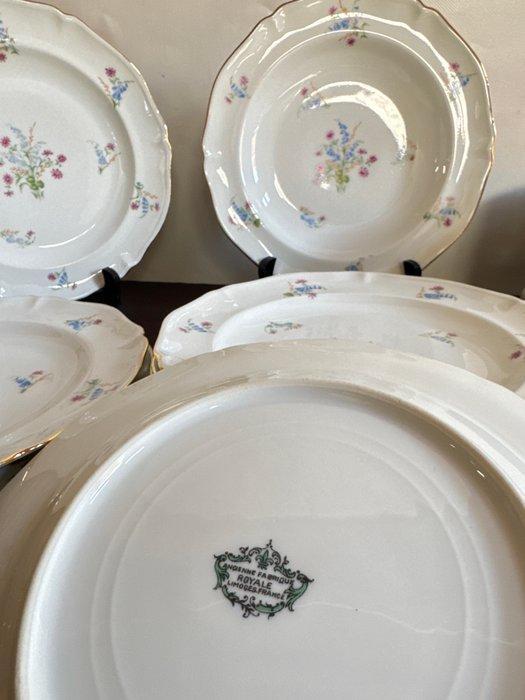 Ancienne Fabrique Royale Limoges - Tafelservies (23) -, Antiek en Kunst, Antiek | Meubels | Tafels