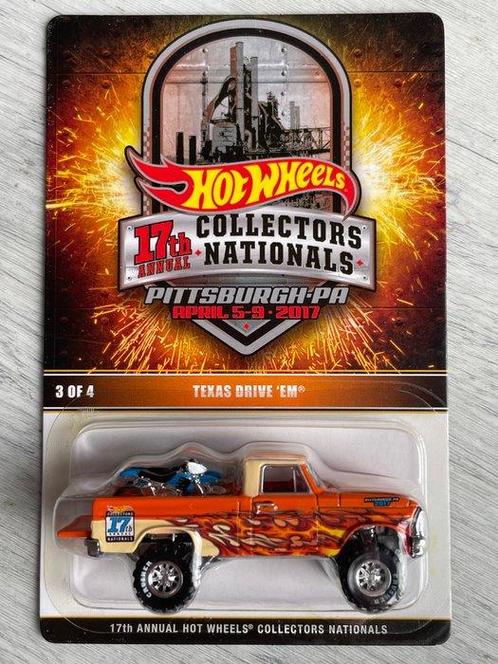 Hot Wheels 1:64 - Voiture de sport miniature - Texas Dive´em, Hobby en Vrije tijd, Modelauto's | 1:5 tot 1:12