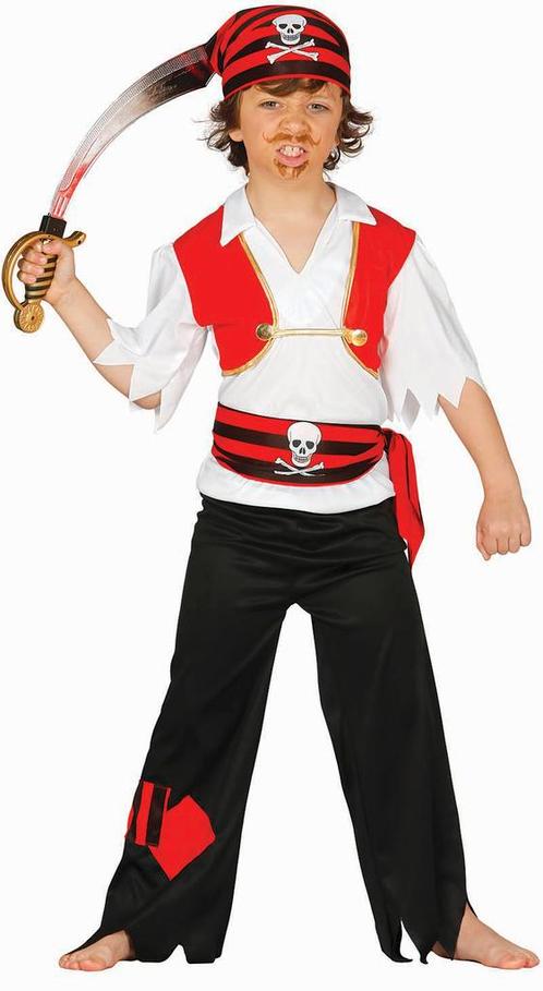 Piraat Kostuum Jongen, Kinderen en Baby's, Carnavalskleding en Verkleedspullen, Nieuw, Verzenden