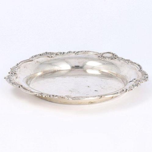 Delheid frères Art-Nouveau wijnfles onderzetter -, Antiek en Kunst, Antiek | Zilver en Goud