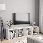 vidaXL Boekenkast/tv-meubel 143x30x36 cm wit, Verzenden, Nieuw